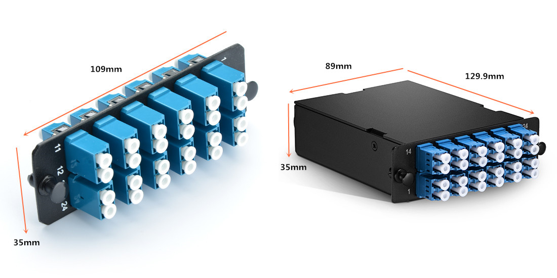 Fiber Adapter Panels and MTP Cassettes 